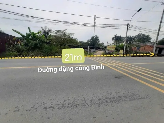 Bán đất mặt tiền Đặng Công Bỉnh, Tân Thới Nhì, Hóc Môn – 4.167m², giá 67 tỷ