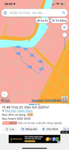 Bán đất 2237m² ngang 28m giá 12 tỷ Xã Đại Phước