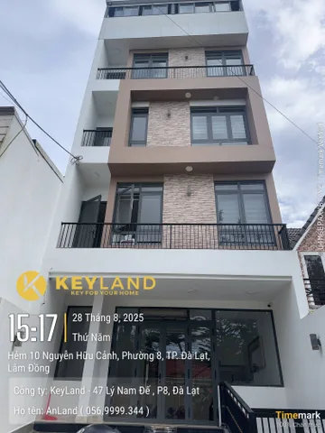 BÁN CHDV ĐƯỜNG NGUYỄN HỮU CẢNH ,PHƯỜNG 8, ĐÀ LẠT
