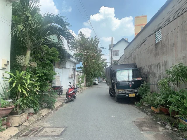 Đất Lê Trọng Tấn 92,8m², GPXD 5 Tầng, Hẻm Nhựa 8m, 4,3x22m, giá 7.2 ty, Bình Tân
