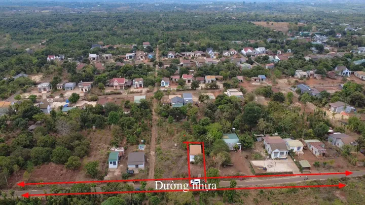 Bán nhà 181.7m² ngang 6,5m giá 595 triệu Xã Hòa Phú