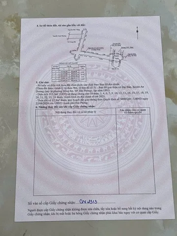 Bán đất 50.3m² ngang 4,3m giá 860 triệu Phường An Phong. liên hệ 0362558882