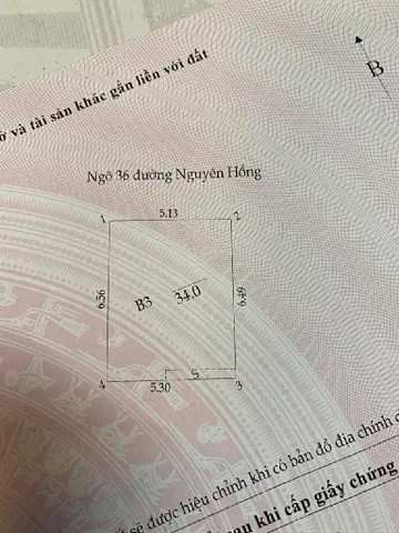 Bán nhà 33.6m² giá 16.8 tỷ Phường Láng