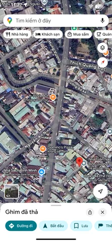 Đất trung tâm Phú Cường (phường Thủ Dầu Một-TP.HCM) sót lô xây nhà ở đẹp đường oto 4 chỗ,đối diện ngay Nhà Sách Bình Minh