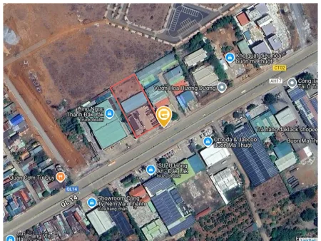 Bán đất 3280.7m² ngang 40m giá 35 tỷ tại Phường Tân An 3280 MV 40 M MẶT TIỀN NGUYỄN VĂN LINH