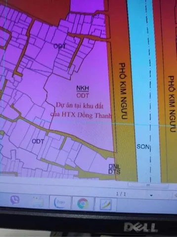 BÁN MẢNH ĐẤT MẶT ĐƯỜNG KIM NGƯU. 3.866M2 MẶT TIỀN 100M.