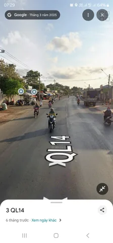 Bán đất 271.3m² ngang 7m giá 4.25 tỷ Xã Hòa Phú, thổ cư 75m2