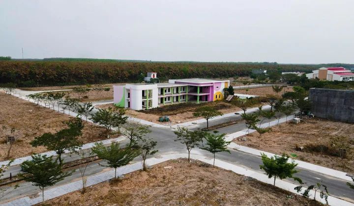 450tr sở hữu lô đất khu nhà ở SGL vị trí lô đối diện chợ