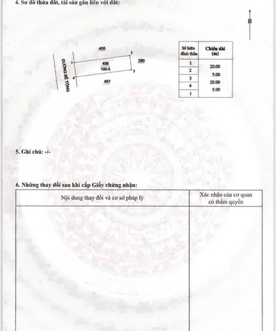 Bán đất 100m² ngang 5m giá 500 triệu Phường Bình Thuận