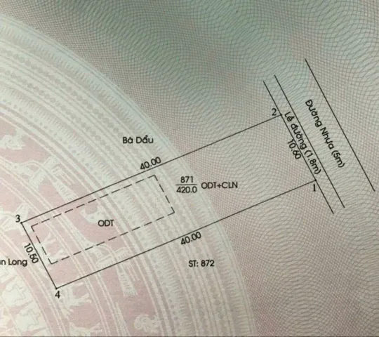 Bán đất 416.2m² ngang 11m giá 9.9 tỷ Phường Phú Lợi