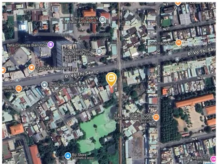 Bán đất 287.6m² giá 42 tỷ Phường Trấn Biên