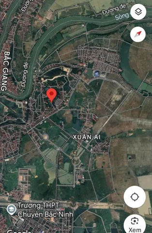 Bán đất thổ cư phường hòa long TP Bắc Ninh 128m2 mặt 4.5m giá 3.45 tỷ gần dự án vin bắc ninh