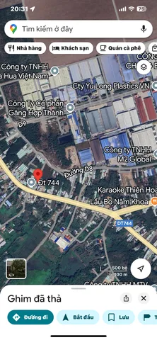 Bán Đất An Tây 015, sát bên KCN Rạch Bắp, cách DT744 chỉ 30m giá 1ty200