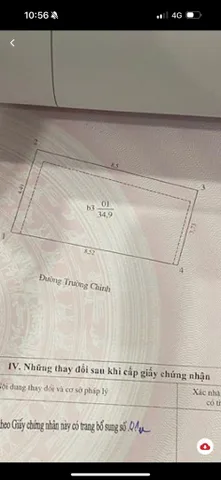Bán nhà 35m² ngang 8,5m giá 22.5 tỷ Phường Kim Liên