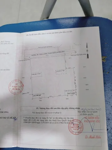 Bán đất 2175.3m² ngang 42m giá 55.6 tỷ tại Phường Dĩ An