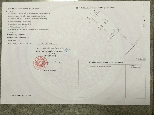 ĐẤT MẶT TIỀN TÔN THẤT TÙNG, LIỀN KỀ BỆNH VIỆN TỈNH GIA LAI