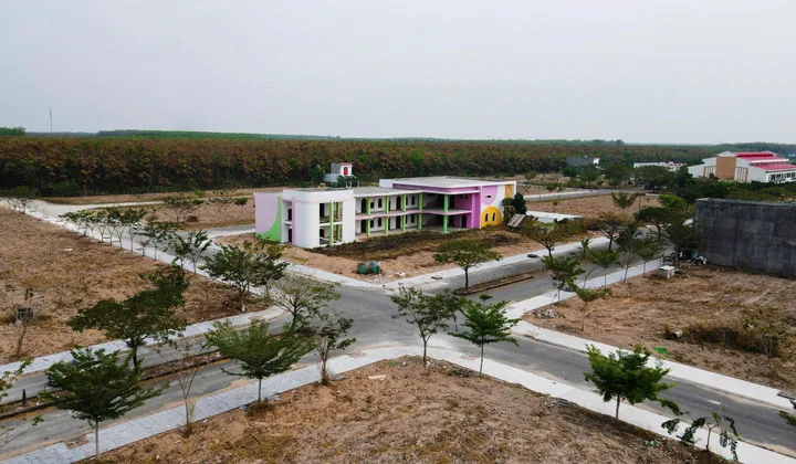 đối diện chợ lô đất khu nhà ở SGL rẻ nhất thị trường