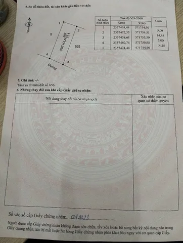 Bán đất 71m² ngang 5m giá 2.3 tỷ Xã Bình Tuyền
