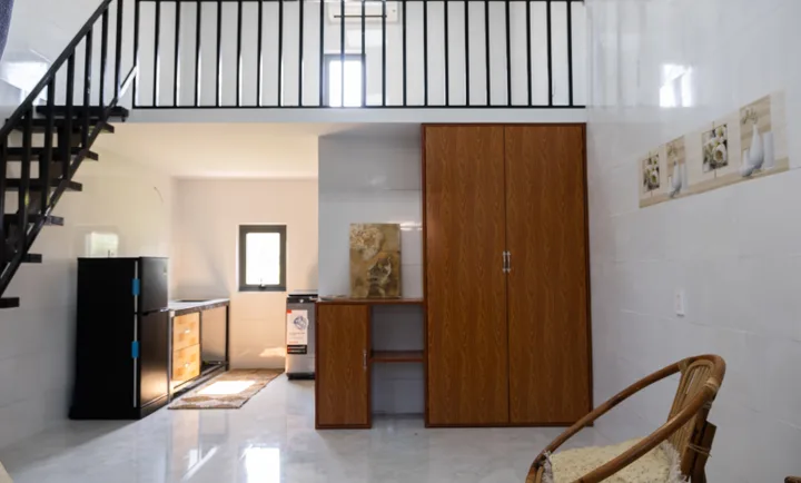 Nhà mini 30m2, Nội thất máy móc đầy đủ, dọn vào là ở
