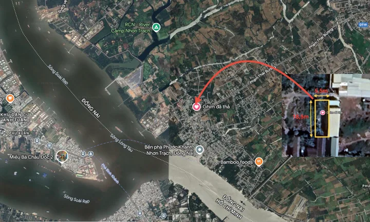 Bán đất 104.3m² ngang 5,5m giá 500 triệu Xã Đại Phước