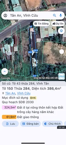 Bán nhà sưởng 386.5m² ngang 7m giá 75 tỷ Xã Tân An