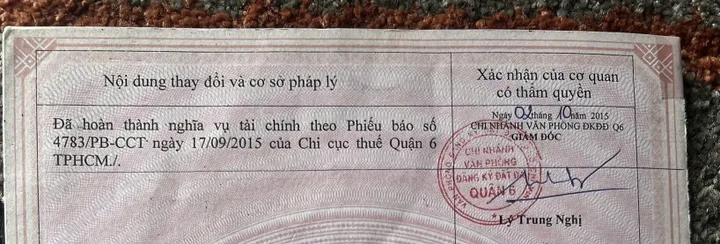 Bán Nhà Mặt Tiền 258 Đường Chợ Lớn, Phường 11, Quận 6