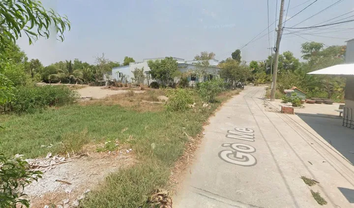 Bán đất mặt tiền đường Gò Me, 1105m2, đường xe hơi, ngang 19m, giá 4.3 tỷ