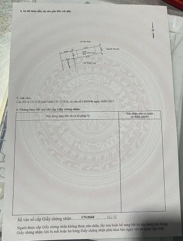 Cần bán lô chính chủ đầy đủ giấy tờ