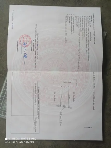 25/10/2025.Bán đất 60m² ngang 4,75m. đường làng 7m. giá 920 triệu Phường Bạch Đằng( minh Tân). liên hệ 0362558882