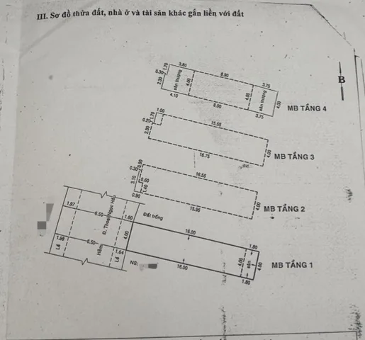 Nhà 4 Tầng - Đường 10m , DT: 72m² ngang 4m giá 12.9 tỷ Phường Phú Thạnh