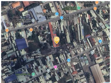 Bán đất 1180.6m² giá 170.69 tỷ Phường Phú Mỹ
