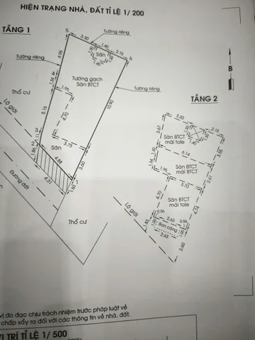 Bán nhà 2 lầu 4pn 3wc. Hẻm to Lý Thường Kiệt. Gần chợ Hóc Môn