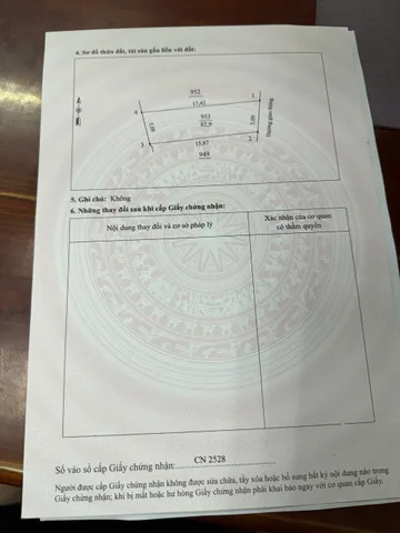 Bán đất 82.9m² ngang 5.09m giá 2.85 tỷ Phường Việt Trì