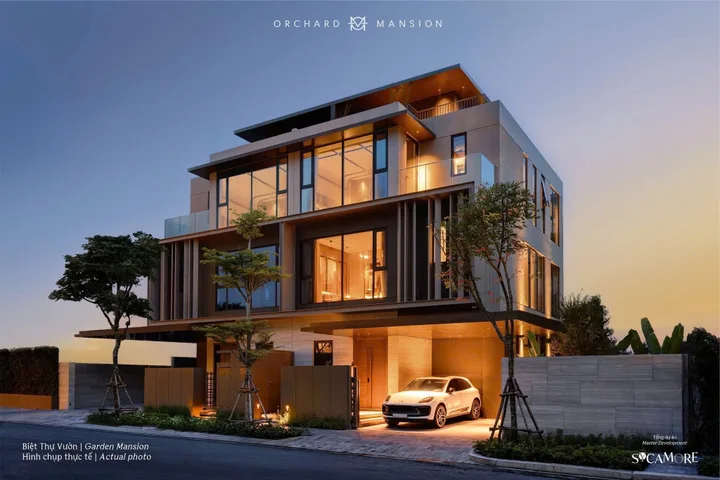 ORCHARD MANSION - DINH THỰ ĐỒI TẠI BÌNH DƯƠNG.