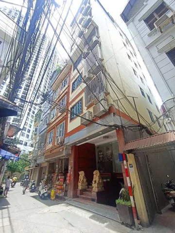 BÁN TÒA NHÀ MẶT PHỐ CỰ LỘC. 70M2 - 9 TẦNG. THANG MÁY. 12 CĂN HỘ KHÉP KÍN.