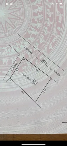 Bán đất 190m² ngang 16m giá 1.1 tỷ Xã Đan Thượng