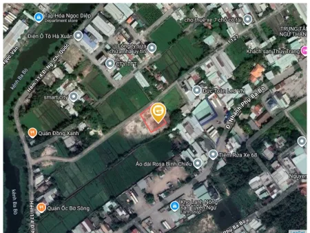 Bán đất 4200m² ngang 50m giá 55 tỷ Phường Tam Bình
