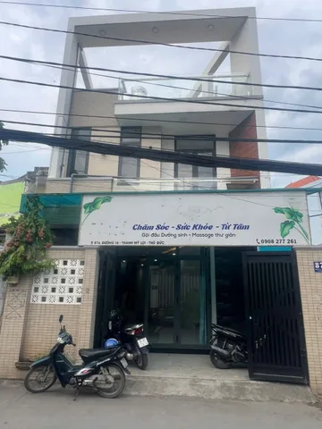 Bán gấp nhà 1 trệt 2 tầng 2pn mặt tiền đường 16 Thạnh Mỹ Lợi Q2 cũ dt đất 65m² ngang 6,8m giá 7.5 tỷ