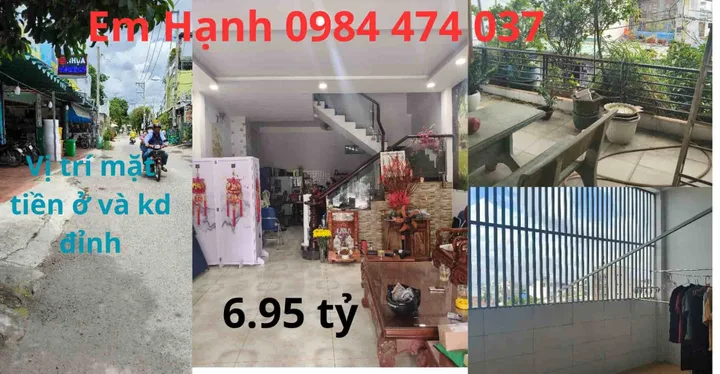 Bán nhà mặt tiền TX22, Phường Thới An, Quận 12 – Nhà 4 tầng, 4PN, kinh doanh tốt | Mỹ Hạnh Nhà Đẹp