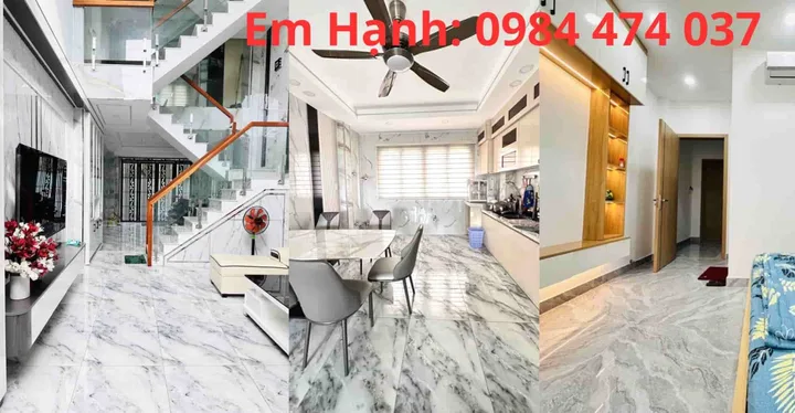Bán Nhà Đường TX47 Phường Thạnh Xuân Quận 12, 1 Trệt 1 Lửng 3 Lầu,  Sổ Hồng Riêng