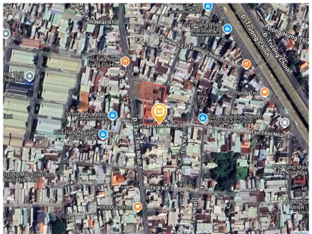 Bán đất 1200m² ngang 26m giá 50 tỷ Phường Đông Hưng Thuận