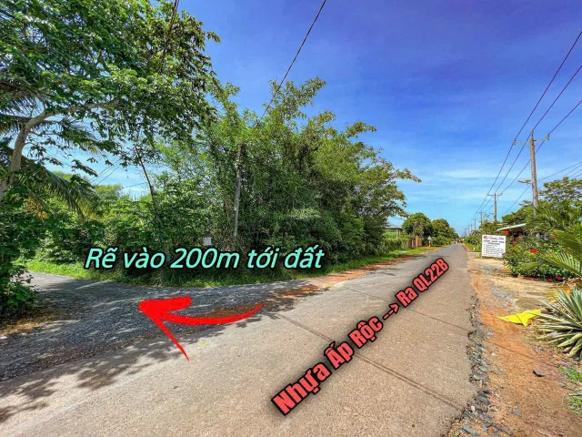 Bán đất 105.1m² giá 339 triệu Xã Thạnh Đức
