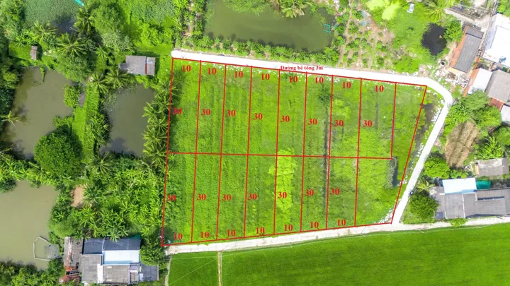 🏠 LÔ ĐẤT ĐẸP 300M2 NGAY CẦU ÔNG HUYỆN, TÂN TRỤ CHỈ 650 TRIỆU - SHR - FULL THỔ CƯ 🎉
