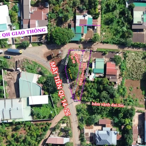 3 MẶT ĐƯỜNG VÀNH ĐAI - QL 14-26 - TÂN AN - 3.3 T