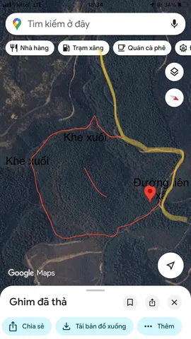 Bán đất 44489.7m² giá 4.2 tỷ Xã Liên Sơn