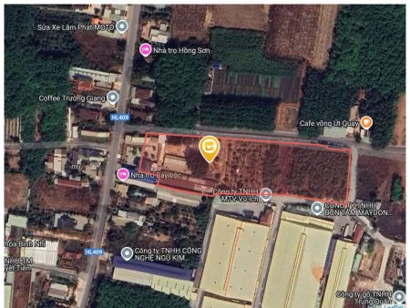 Bán đất 600m² ngang 10x61m giá 6 tỷ Phường Vĩnh Tân