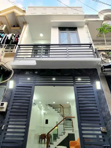 Nhà đẹp - giá tốt. Căn 35m2 Hậu Giang, Q6 gần trường Chi Lăng. Xây trệt 1 lầu, hẻm thông