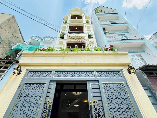 Nhà 43m2. Đ. Nguyễn Tri Phương, P6, Q5. Xây 1 trệt 3 lầu, Giá 3 tỷ. sổ hồng riêng