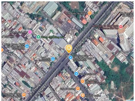 CHO THUÊ MẶT BẰNG LỚN ĐƯỜNG 3 THÁNG 2 DIỆN TÍCH CỰC LỚN