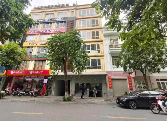 BÁN TÒA NHÀ MẶT PHỐ TRƯƠNG CÔNG GIAI. CẦU GIẤY. 100M2 - 7 TẦNG. THANG MÁY.